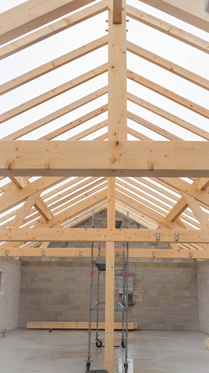 Charpente traditionnelle Champagnole